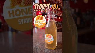 Syrups 101  How to Make Honey Syrup at home 🍯 [upl. by Noiek]