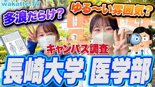 【国立医学部】長崎大学医学部キャンパス調査！最先端の感染症研究ができる！？【wakatte TV】886 [upl. by Nylcsoj]