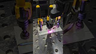 TIG welding with Pulsing using Fronius Transtig welding machine tigwelding technologyshorts weld [upl. by Iek]