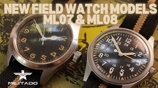 Field Watch Festival  The New VH31 Models from Militado Ref ML07 amp ML08 [upl. by Ellison]