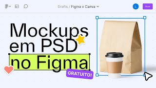 Mockups em PSD no Figma É possível [upl. by Assile387]