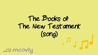 The Books of the New Testament a song to help kids remember them [upl. by Ailla]