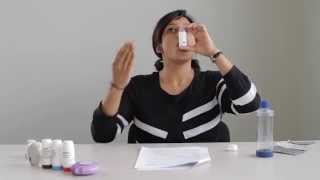 COPD Inhaler Techniques Video English 1 MDI [upl. by Olotrab746]