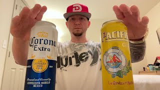 Corona vs Pacifico  Beer Review [upl. by Caesar]