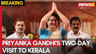 Priyanka Gandhi Speaks to Public in Wayanad During Her TwoDay Kerala Tour  NewsX [upl. by Notfilc35]