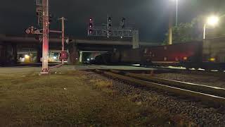 Westbound NS Empty Coal rolls out of Lamberts Point in Norfolk [upl. by Alidus67]