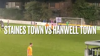 STAINES TOWN 012 HANWELL TOWN 11012022 [upl. by Greggory54]