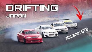 DRIFTING EN JAPON MCLAREN GT3 de DRIFT y ALQUILAMOS EL COCHE DaniClos [upl. by Elysha]