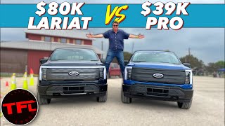 Heres How the Cheapest 2022 Ford F150 Lightning Compares to the Fancy Model [upl. by Meris]