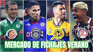 Ultimos FICHAJES del FUTBOL MEXICANO en la Recta Final del MERCADO de Pases de Verano [upl. by Brott]