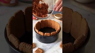 NO OVEN amp EGGLESS LOTUS BISCOFF CHEESECAKE RECIPE  HOW TO MAKE CHEESECAKE AT HOME shorts [upl. by Sayce]