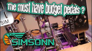 SIMSONN Pro Pedals REVIEW My new favourite budget racing pedals [upl. by Samot]