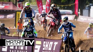 ProMX Motocross Championship Australia  Rnd 8 Coolum  MX1 Moto1 amp Moto2  20th August 2023 [upl. by Steffy]