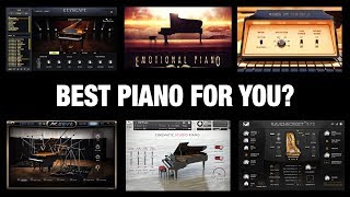 11 Amazing Piano VSTs and Libraries Sound Comparison [upl. by Atteuqram912]