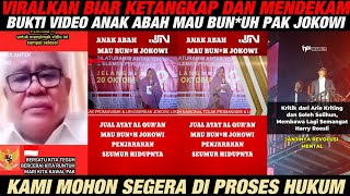 TANGKAP ANCAM BUNH JOKOWIKURANGAJAR MANUSIA INI AJAK PENGIKUTNYA BUNH JOKOWI [upl. by Edals]