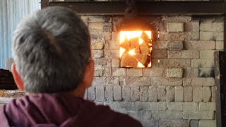 Wood Firing Pottery in the Mountains [upl. by Ecidnak]