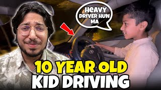 10 Years Old Kid Driving A Car Dangerous 😱  Eid Ki Shopping Ho Gyi 🛍️ [upl. by Mundford496]