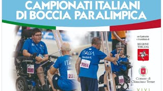 Boccia Paralimpica  Camp Italiani Chianciano Terme 2024 [upl. by Meda]