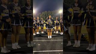 🖤💛🤍 cheer cheerleading highschool [upl. by Gratianna]