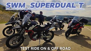 Test Ride SWM Superdual T On amp Off Road [upl. by Attenaj783]