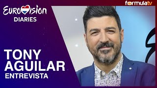 Eurovisión 2021 Tony Aguilar nos desvela a sus favoritos y nos cuenta su historia con Blas Cantó [upl. by Josiah]