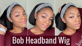 Get Into This Headband Wig🔥 My First Wig [upl. by Kitchen]