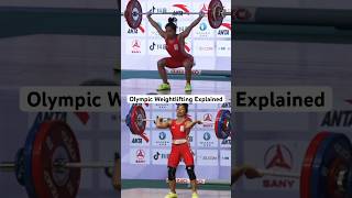 Olympic Weightlifting EXPLAINED🏋🏽‍♀️ [upl. by Airdnua]