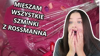 Mieszam WSZYSTKIE szminki z Rossmanna [upl. by Selegna]