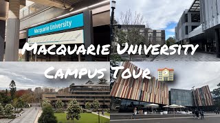 Macquarie University Campus Tour ♥ I enjoy touring universities [upl. by Sibilla]