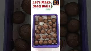 Seed ball preparation activity [upl. by Eyar352]