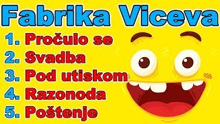 Fabrika Viceva  SUPER MIX 7  Smeh do suza  Najbolji vicevi  Smešni vicevi  Zabava  Smesno [upl. by Boar]