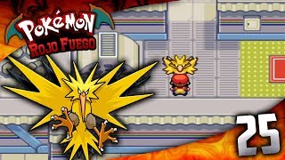 Pokémon Rojo Fuego 25  Central Energía Cómo Conseguir a ZAPDOS [upl. by Lede]