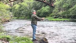 North Umpqua Fly Fishing 1 [upl. by Noelc]