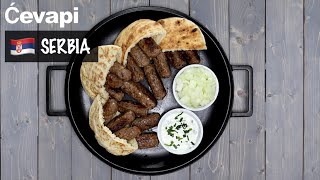 How to make Ćevapi  Serbia  1min Recipe Video shorts [upl. by Orozco934]