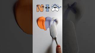 Guess the mixed color of Nix alphabetlore satisfying colormixing nix [upl. by Iila]