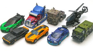 Transformers Movie 4 AOE Bumblebee Drift Optimus Prime Crosshairs Hound Car Hellicopter Robot Toys [upl. by Rahal]