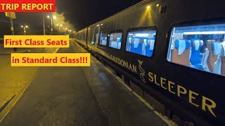 Caledonian Sleeper NEW Seated Coach Review Mk 5 Coaches [upl. by Anitnerolf105]