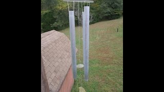 How to make wind chimes that sound good Boss 12H tuner [upl. by Tigges]