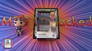 Dominaria Chandra Planeswalker Deck unboxing [upl. by Valiant]