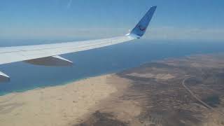 TUIfly Flug X3 2138 Fuerteventura  Lanzarote [upl. by Lockhart194]