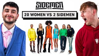 20 WOMEN VS 2 SIDEMEN ANGRY GINGE amp DANNY AARONS EDITION [upl. by Airetak]