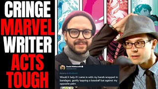 Cringe Marvel New Warriors Writer Acts Tough  Calls Cops Racist Wants Them Fired [upl. by Michaeline]