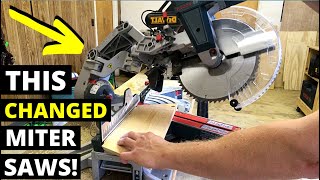 This INNOVATION Changed Miter Saws Best Miter Saw FeatureBosch quotGlidequotBetter than Rails [upl. by Sinnek320]