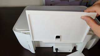 وضع الاوراق في طابعة hp deskjet 2710 [upl. by Vtarj]