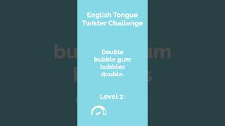 English Tongue Twister Challenge 12 [upl. by Roddy99]