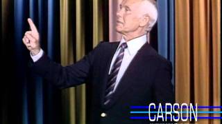 Johnny Carson tries to get through a joke with help from his staff [upl. by Isaak371]