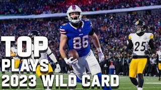 Top Plays of the 2023 Super Wild Card Weekend [upl. by Rusel878]