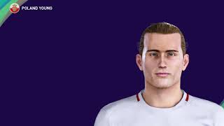 PES 2021 PRZEMYSŁAW PŁACHETA  POLAND YOUNG [upl. by Salesin]