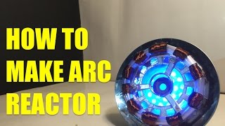 How to make your own ARC REACTOR at home [upl. by Leuqim]