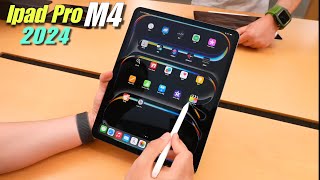 Apple Ipad Pro M4 2024 amp Ipad Air M2 All Colors And Features [upl. by Aloivaf]